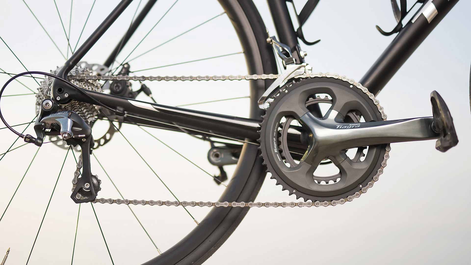 Schoonmaken fietsketting