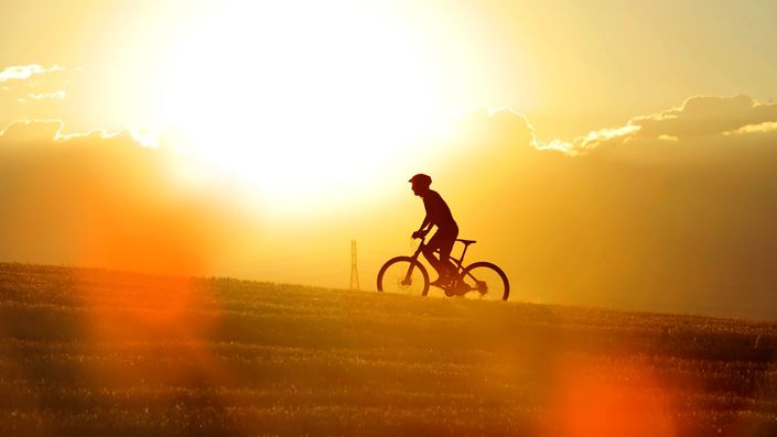 Zomer fietsen