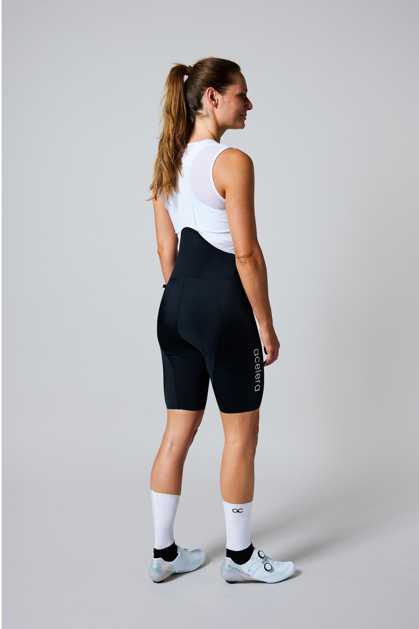 Dames Pro Fietsbroek Kort Wielerbroeken Acelera.cc