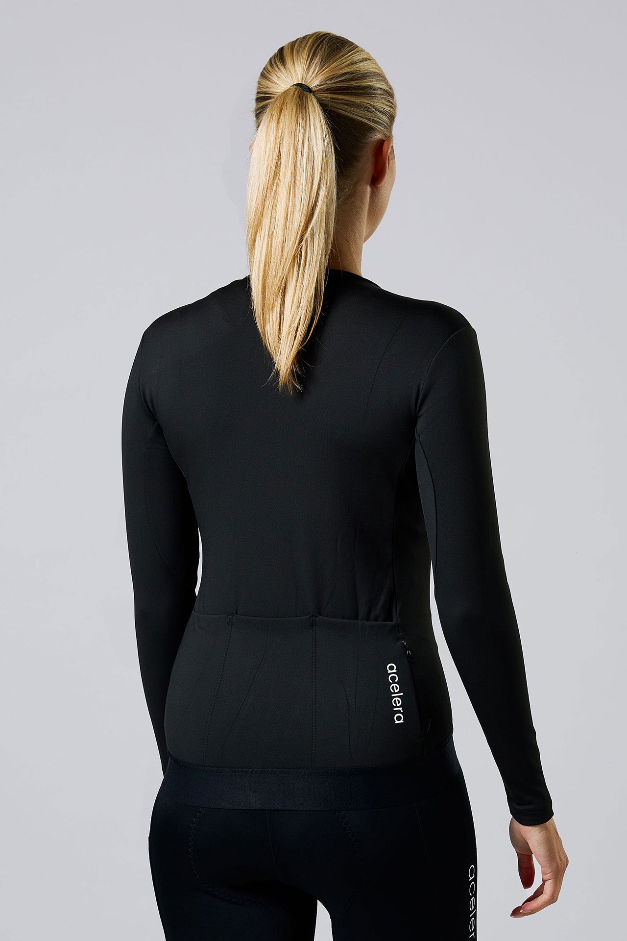 Dames Pro Fleeced Fietsshirt Lange Mouw Cycling Apparel & Accessories Acelera.cc