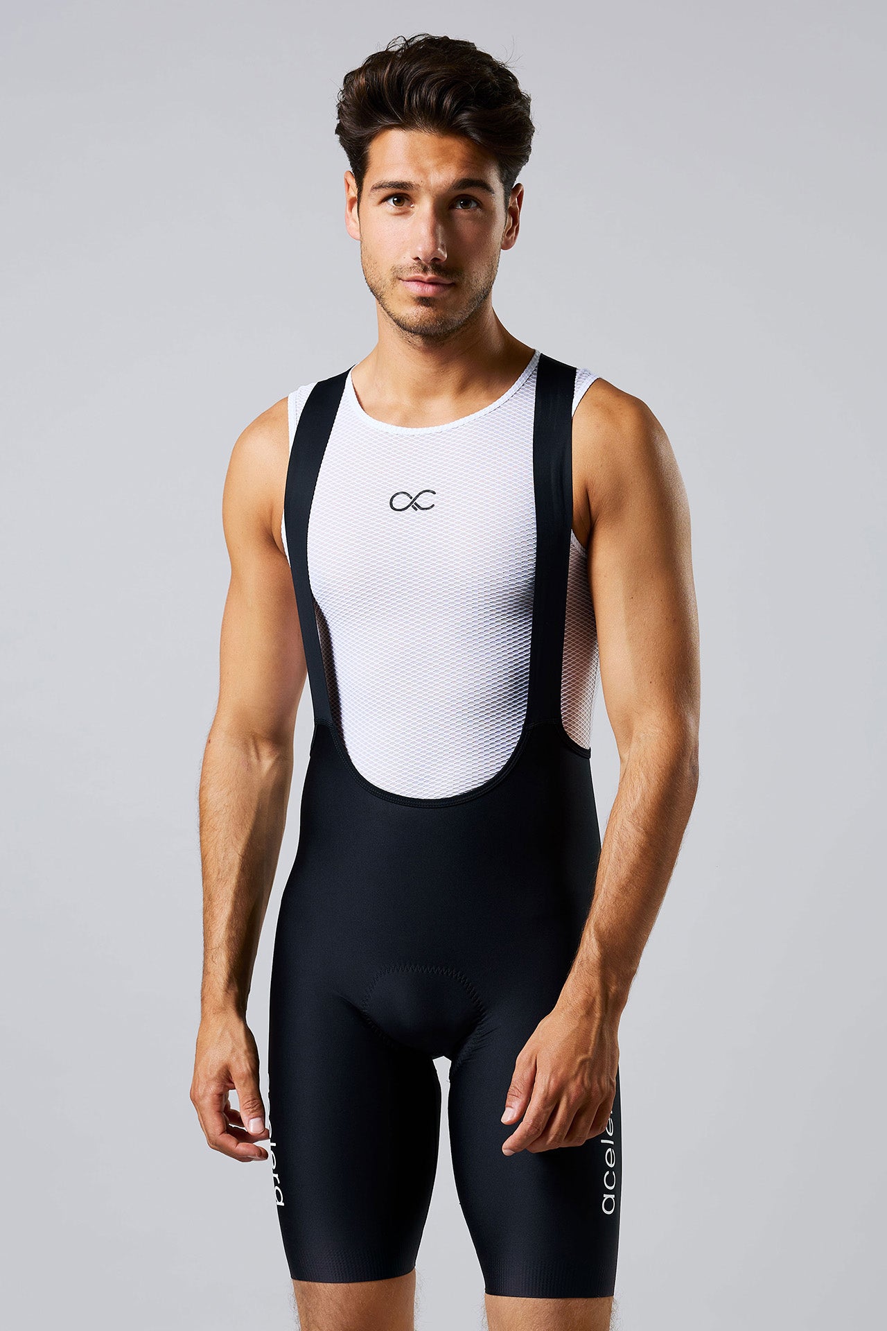 Acelera Heren Intermediate Wielerbroek kort Front View