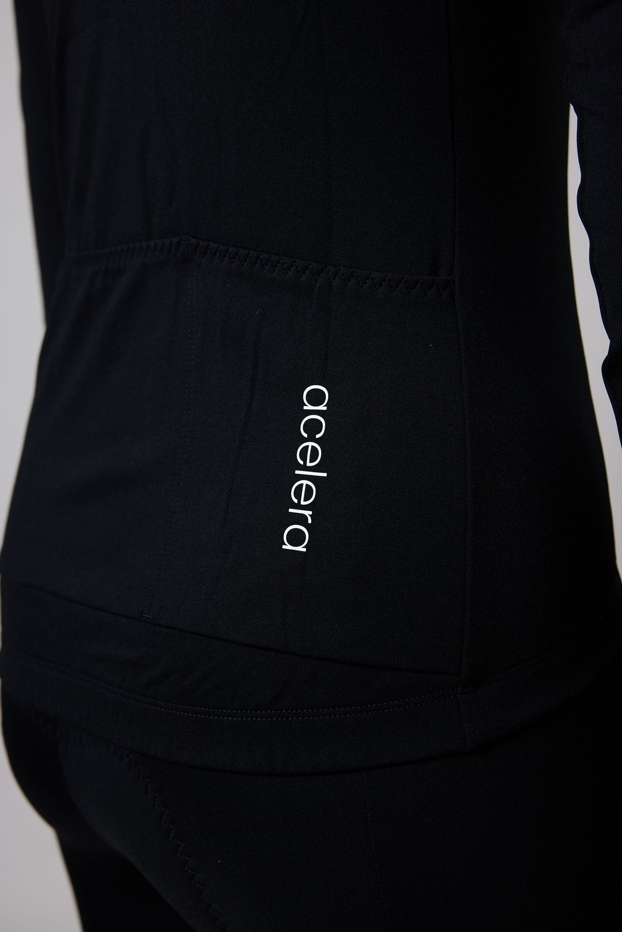 Dames Essential Fietsshirt Lange Mouw Thermo Fleece Wielershirts Acelera.cc