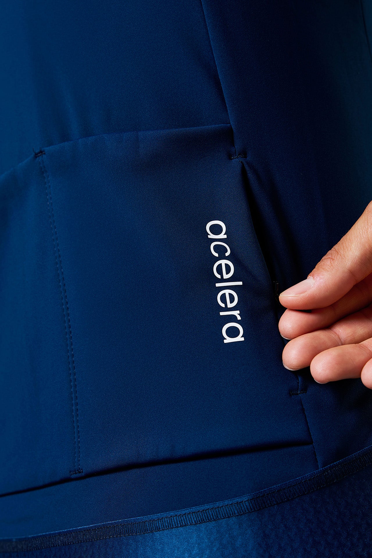 Heren Pro Fleeced Fietsshirt Lange Mouw Wielershirts Acelera.cc