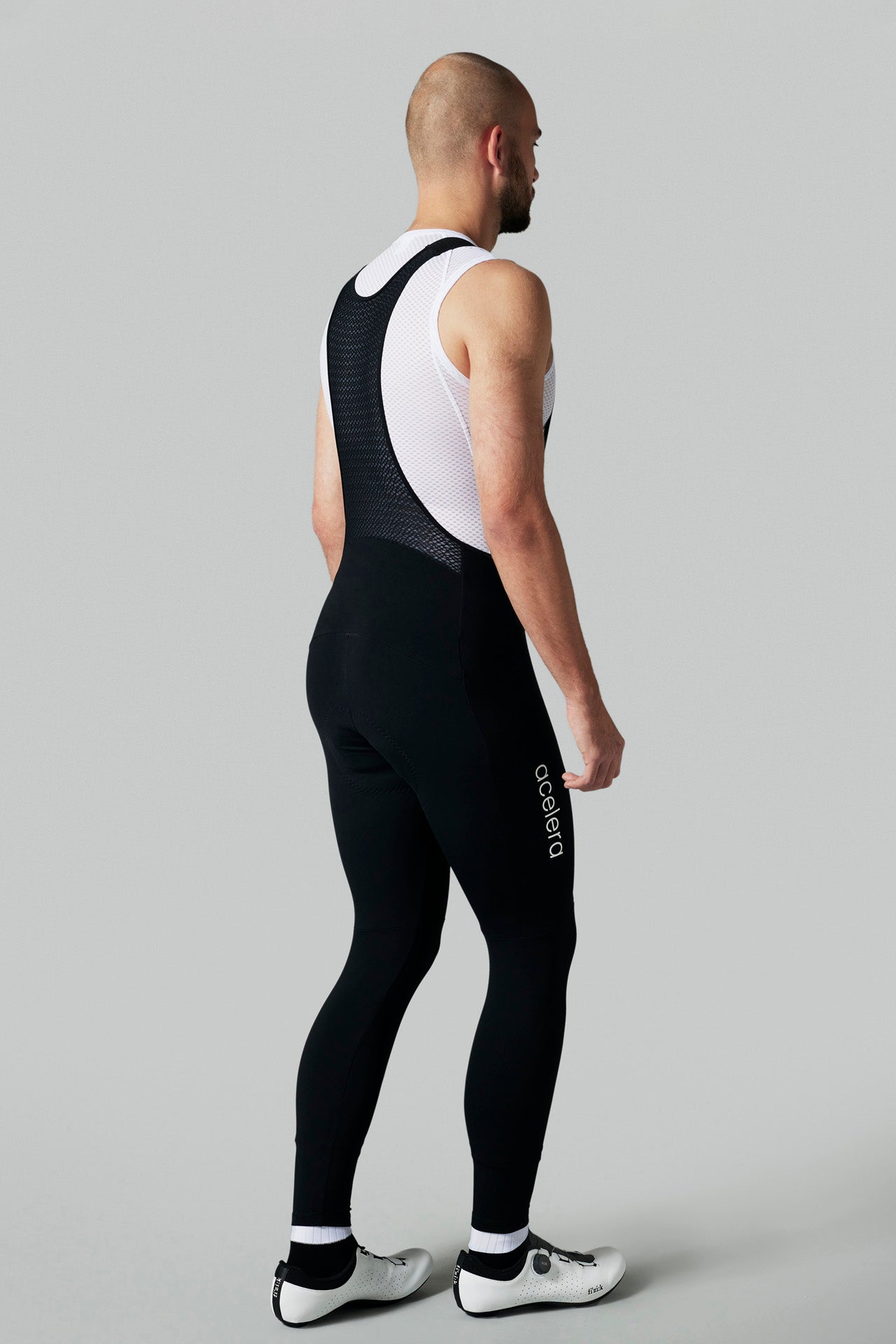 Heren Intermediate Fietsbroek Lang Wielerbroeken Acelera.cc