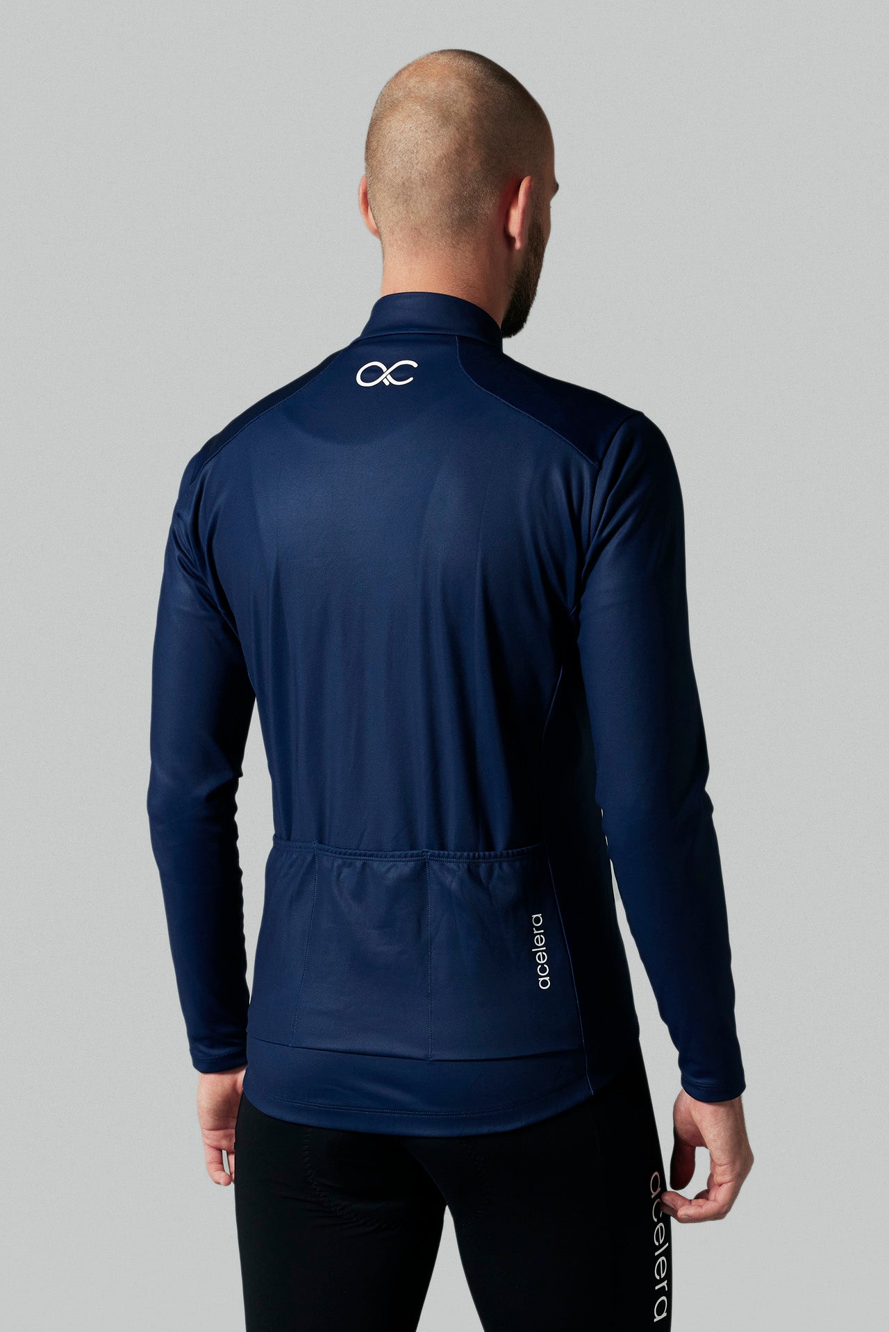 Heren Maillot Térmico Intermedio de Ciclismo Manga Larga