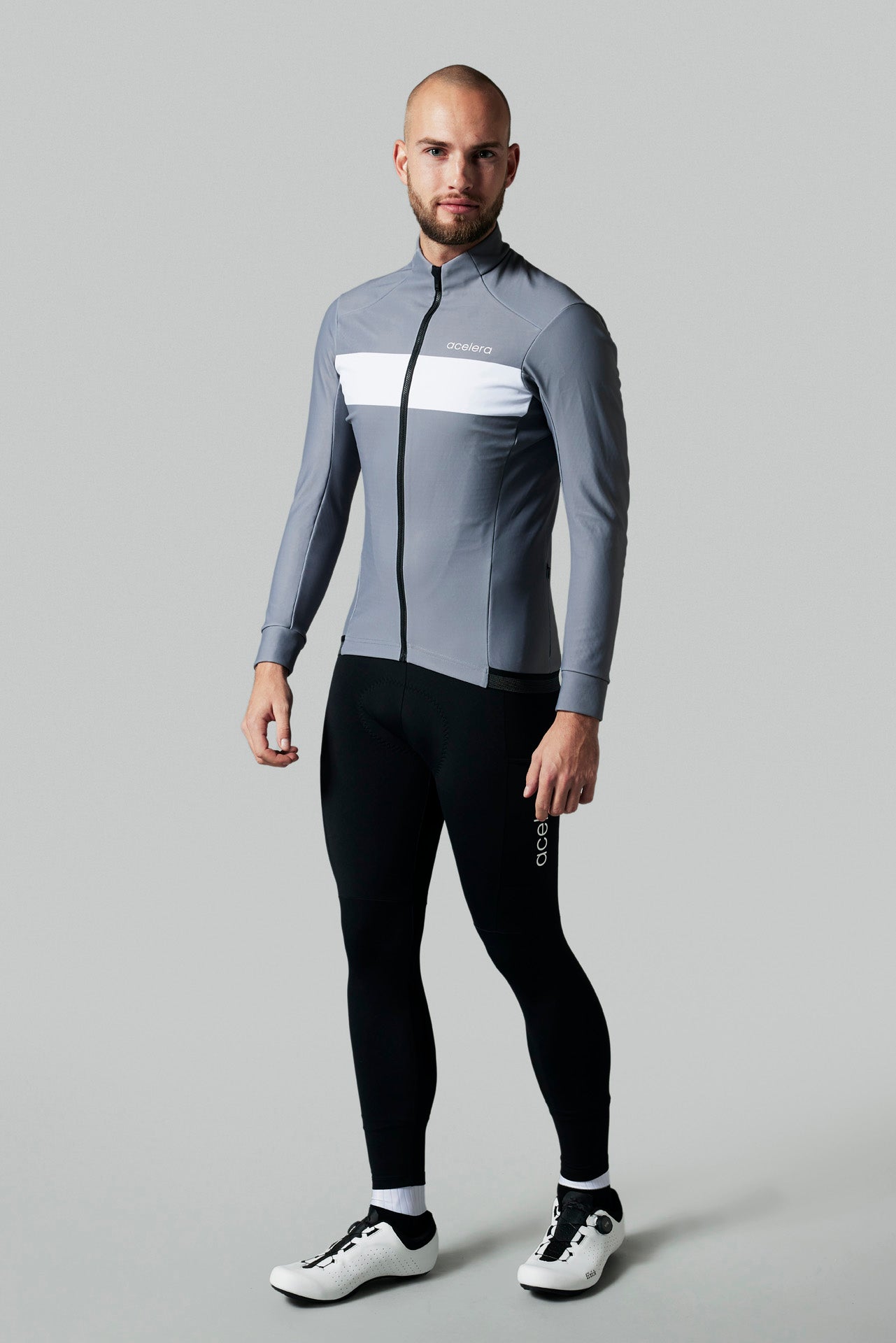 Heren Intermediate Fietsjacket Deep Winter Wielershirts Acelera.cc