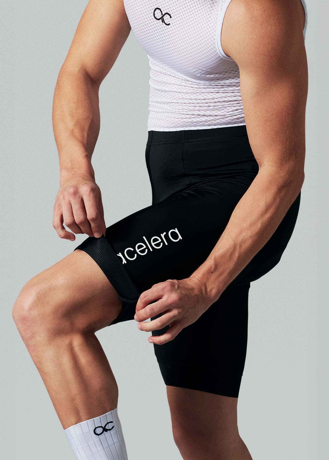 Heren Essential Fietsshort Wielerbroeken Acelera.cc