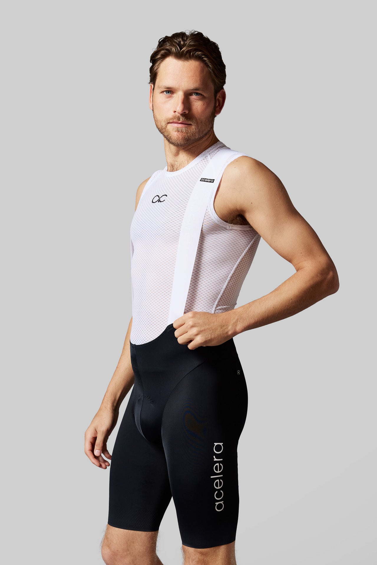 Heren Pro Fietsbroek Kort 2.0 Wielerbroeken Acelera.cc