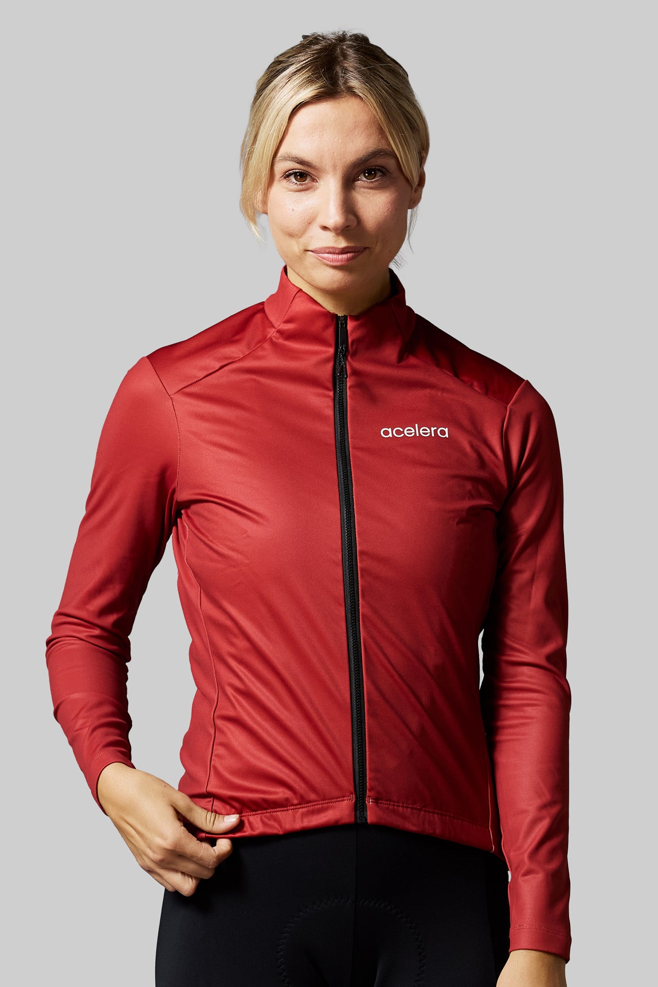 Dames Fleeced Fietsjacket Acelera.cc