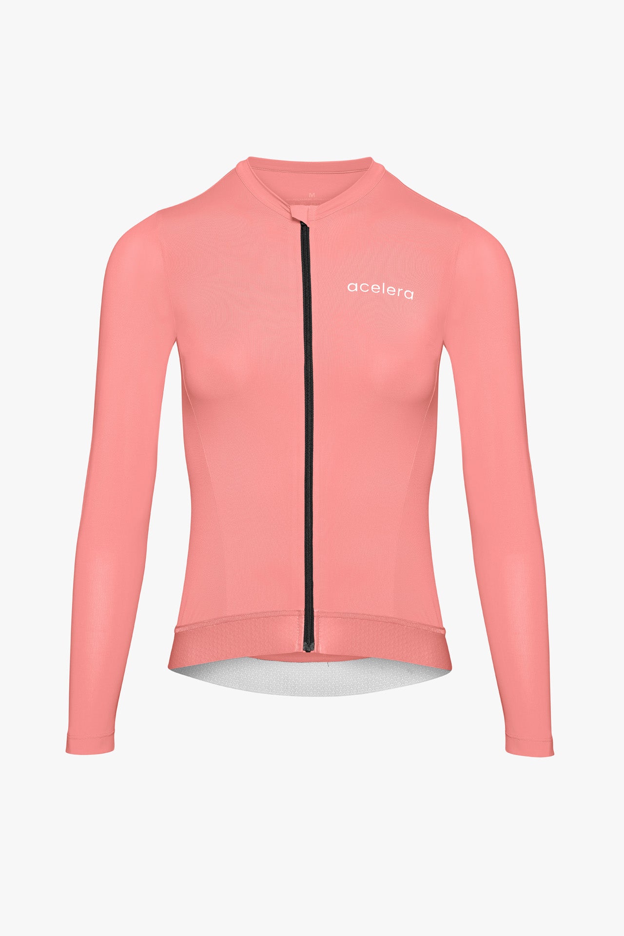 Dames Pro Summer Fietsshirt Lange Mouw Wielershirts Acelera.cc Pink XS