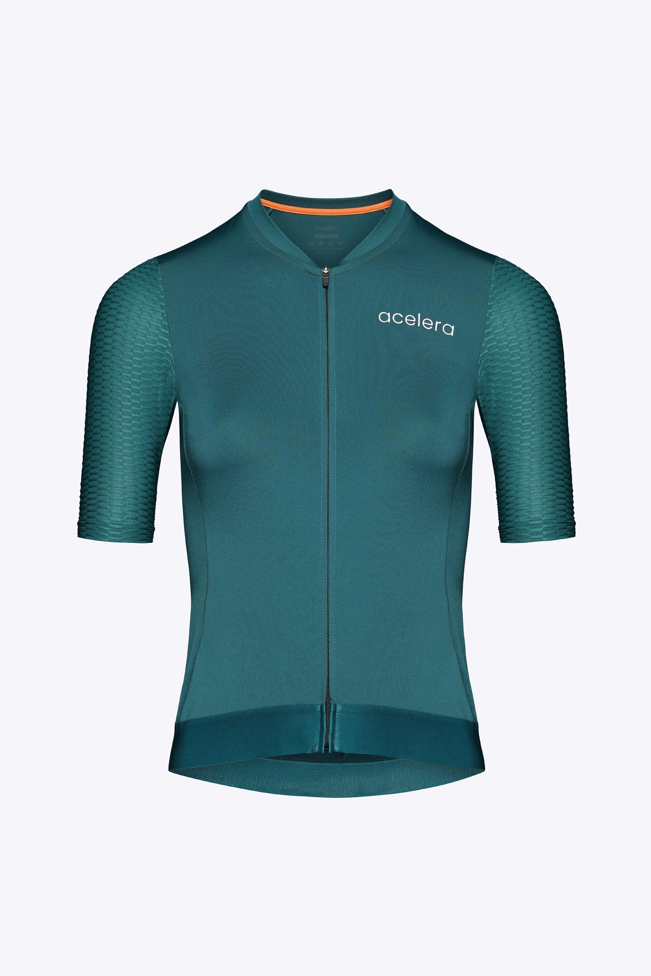 Dames Pro Fietsshirt Korte Mouw Wielershirts Acelera.cc Jungle Green XS