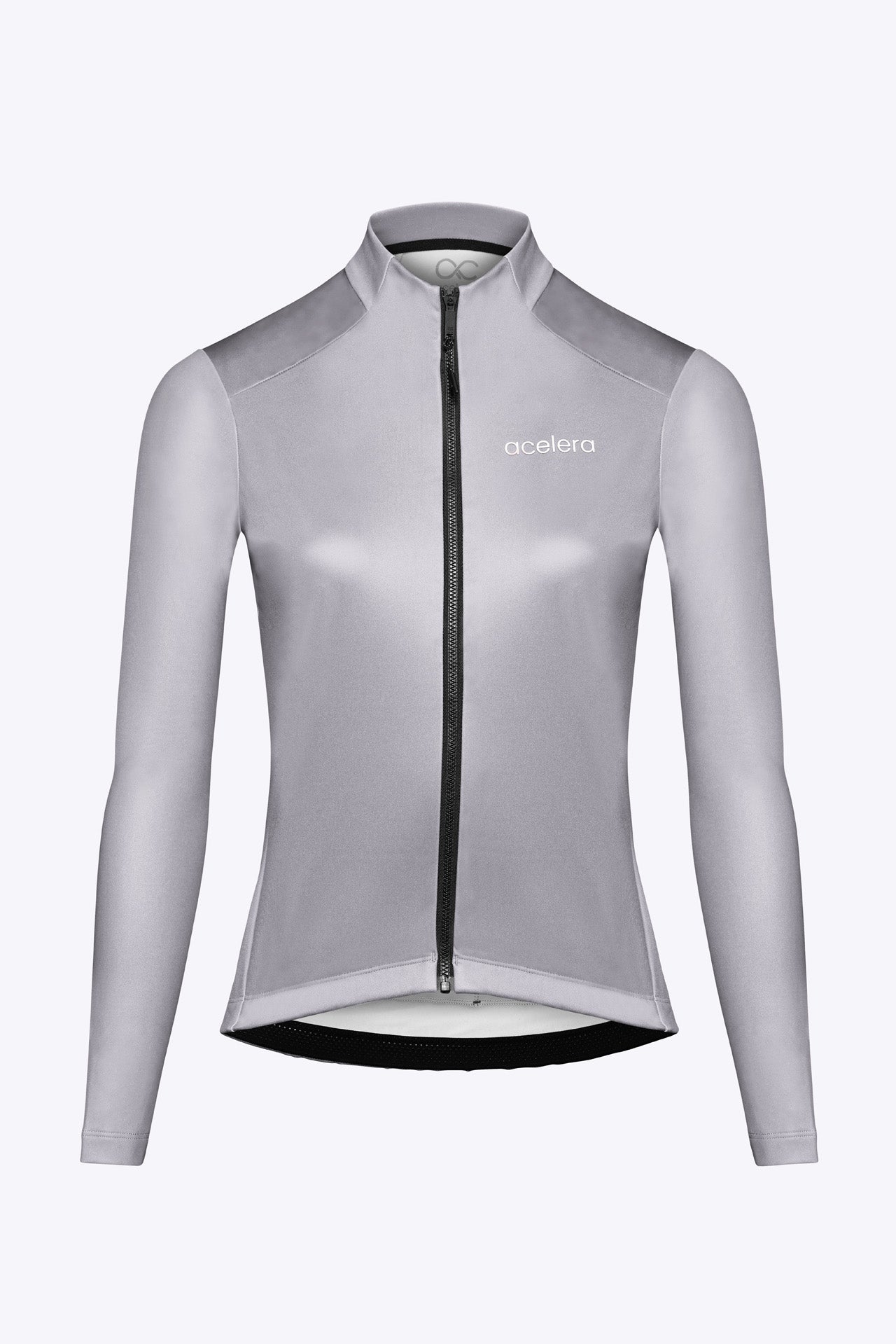 Dames Fleeced Fietsjacket Acelera.cc Ash Grey S