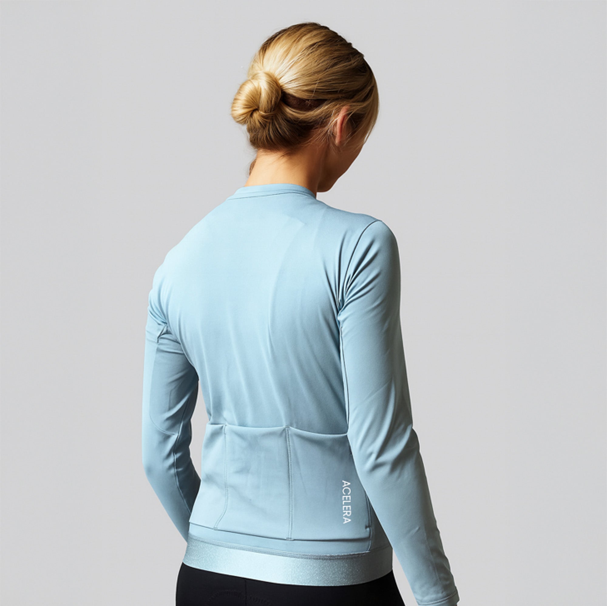 Dames Pro Fleeced Fietsshirt Lange Mouw Cycling Apparel & Accessories Acelera.cc