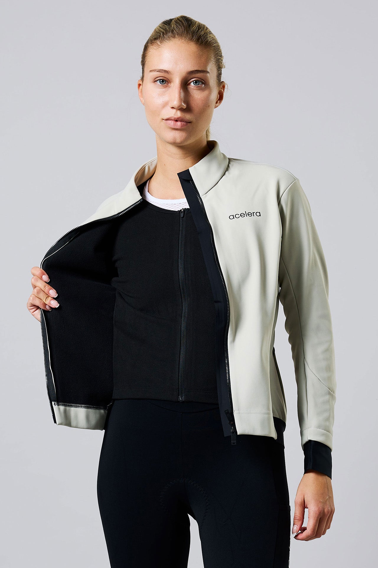 Dames Pro Deep Winter Fietsjack Wielershirts Acelera.cc