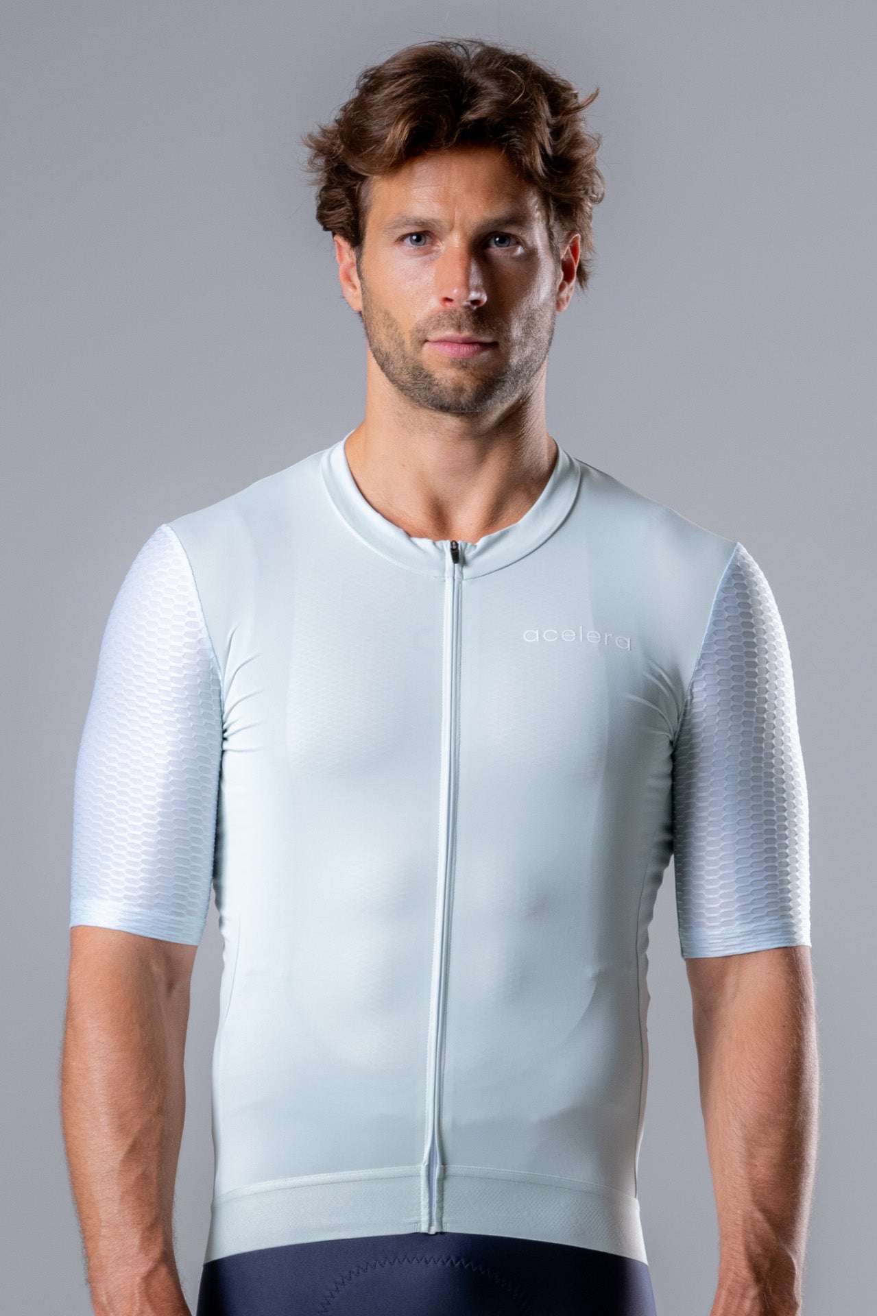 Heren Pro Fietsshirt Korte Mouw