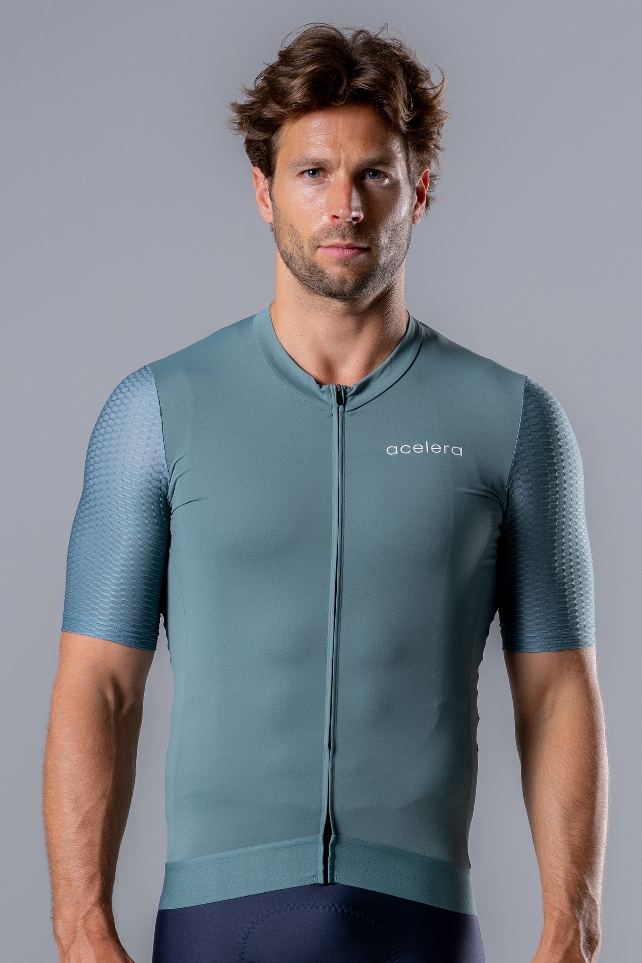 Heren Pro Fietsshirt Korte Mouw