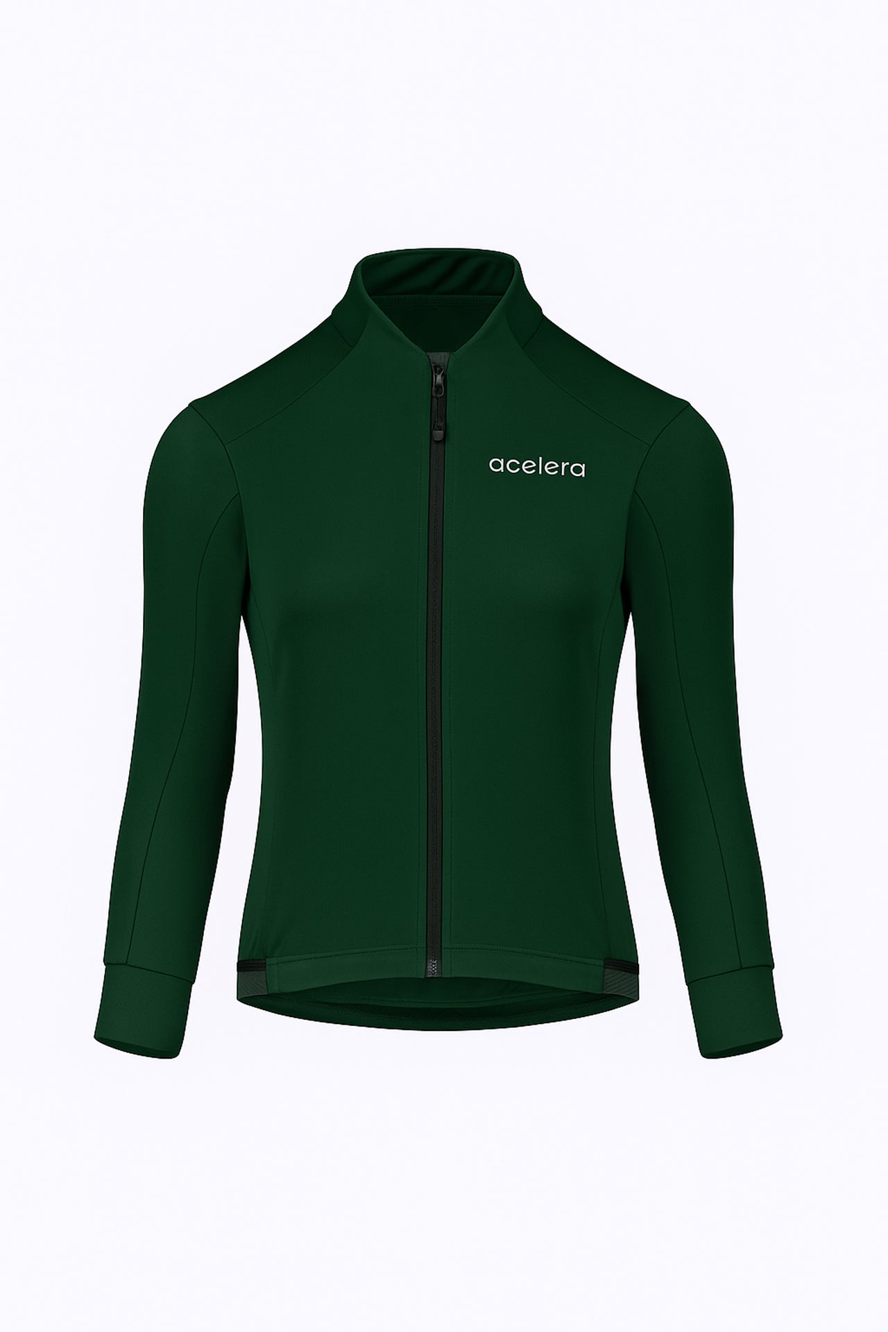 Dames Intermediate Jacket Deep Winter Wielershirts Acelera.cc Green XS