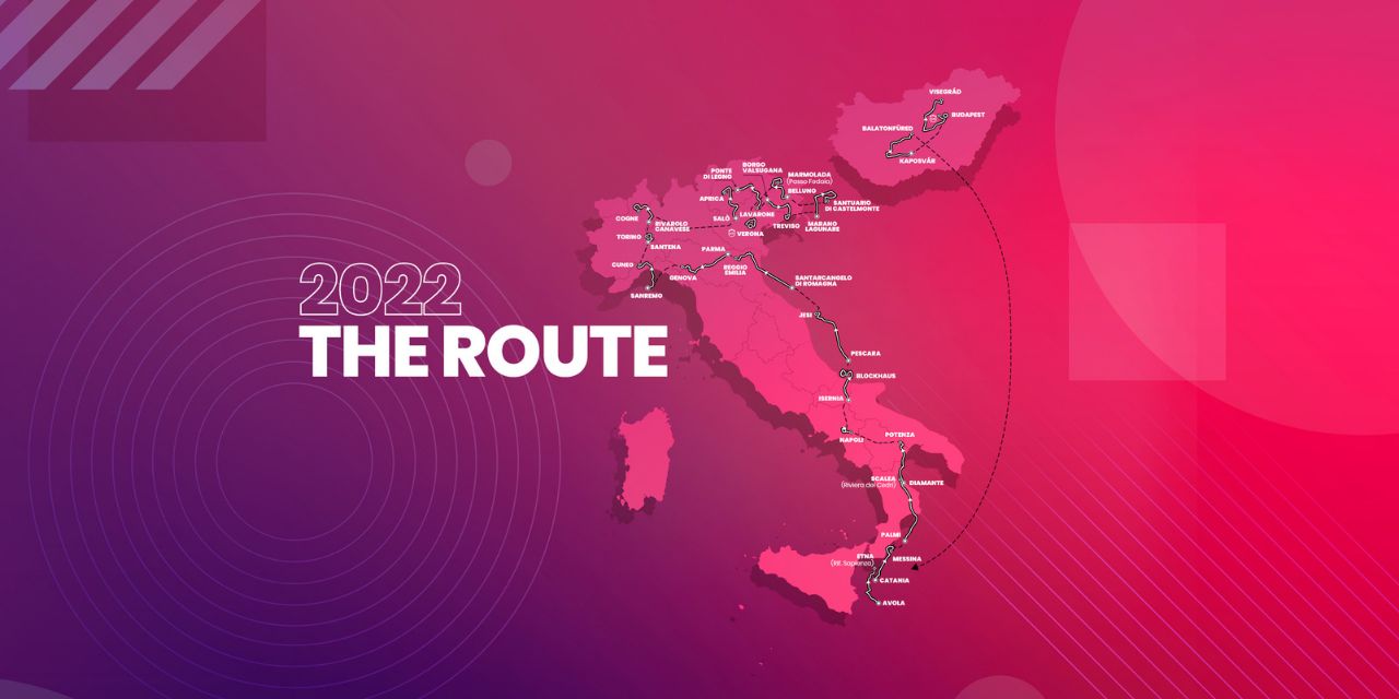Giro d'Italia 2022 Parcours