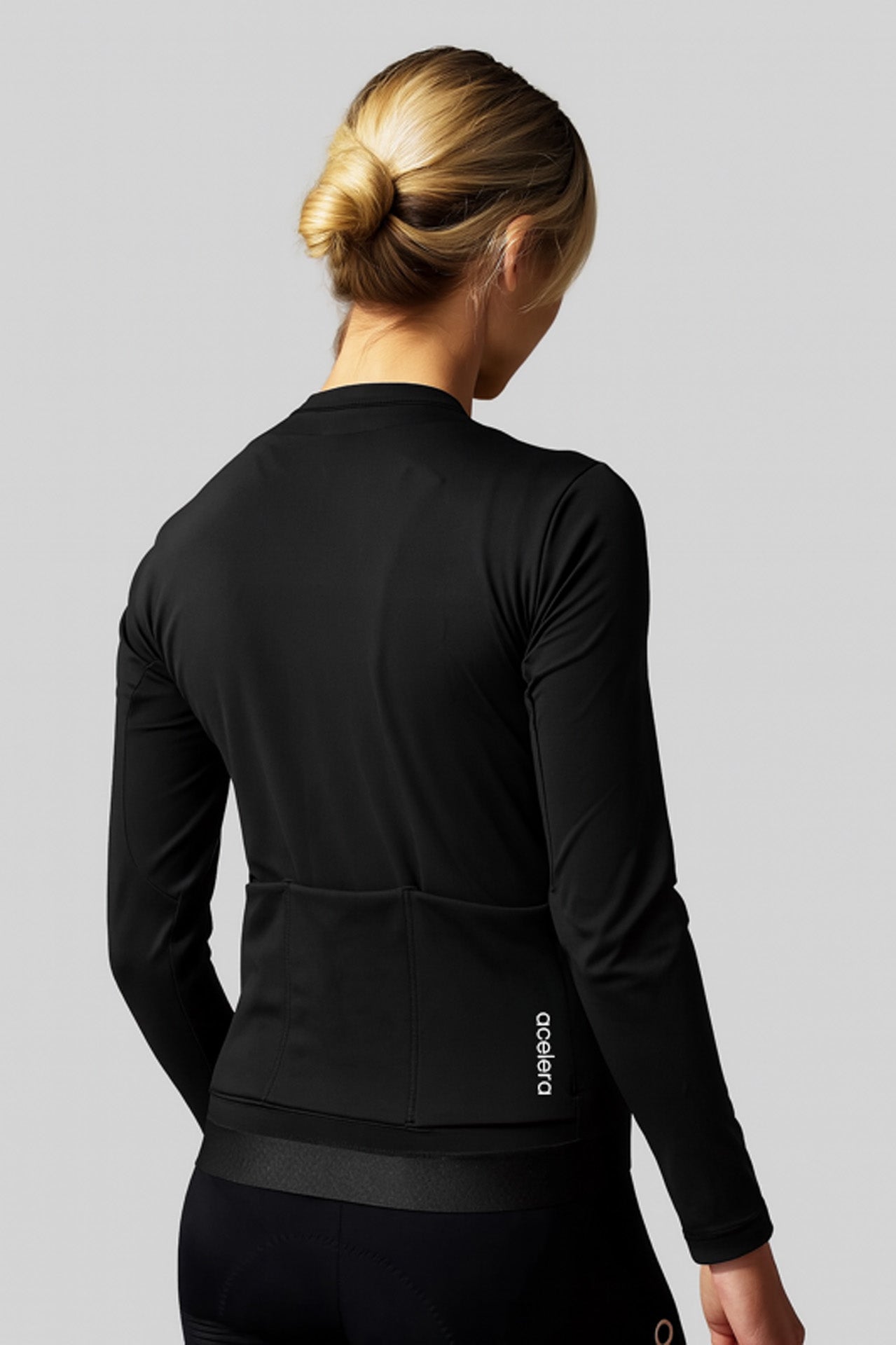 Dames Pro Fleeced Fietsshirt Lange Mouw Cycling Apparel & Accessories Acelera.cc