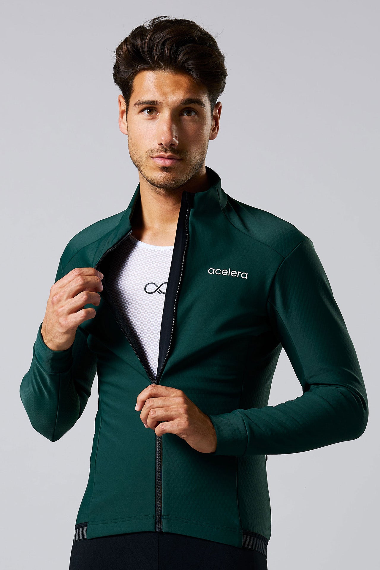 Herren Intermediate Radjacke Tiefer Winter