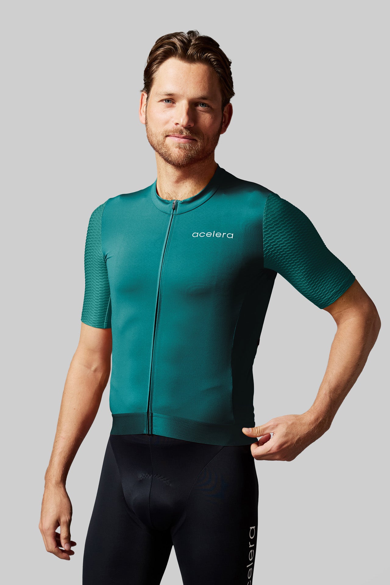 Herren Pro Fahrradtrikot Kurzarm
