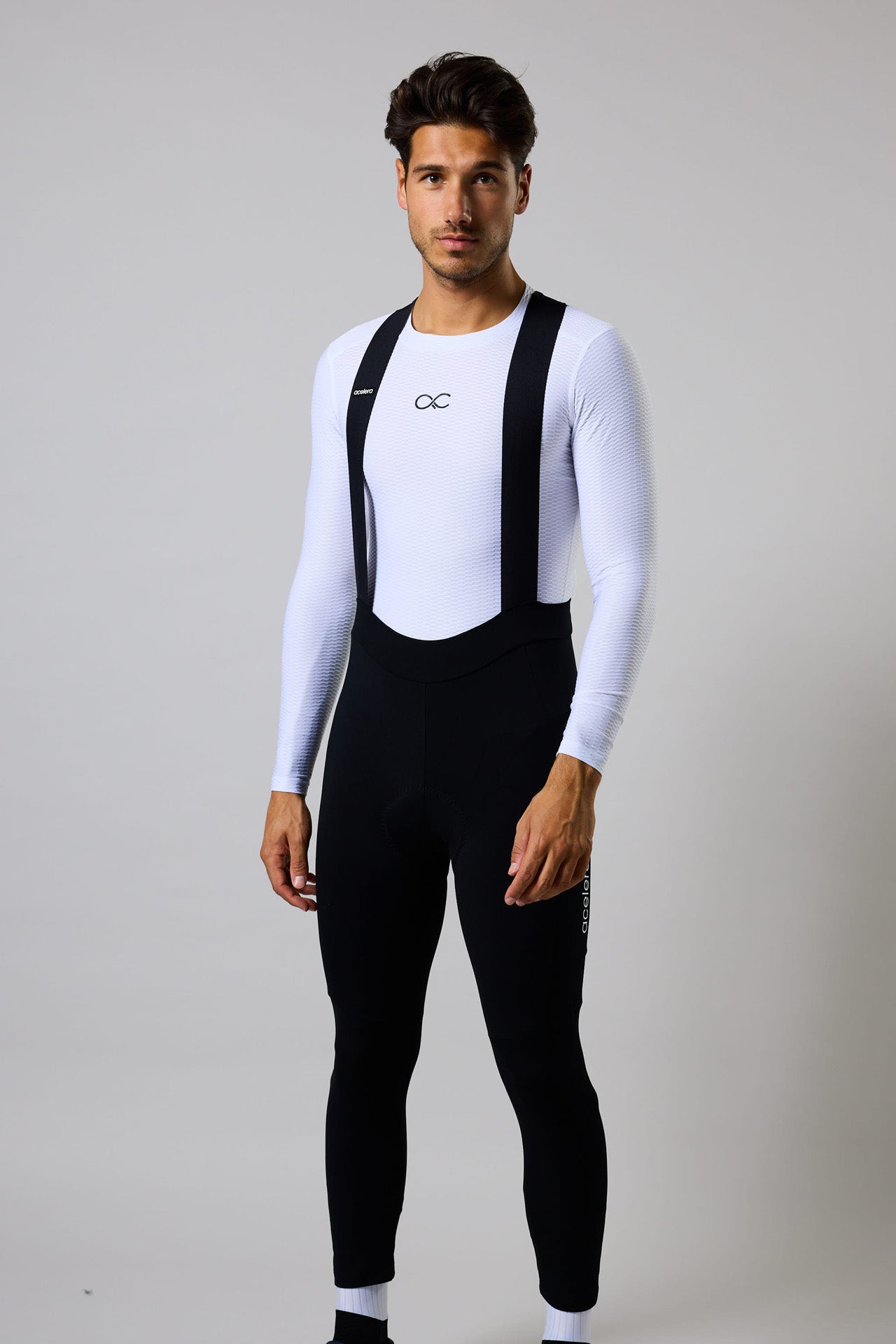 Heren Essential Fietsbroek Lang Wielerbroeken Acelera.cc