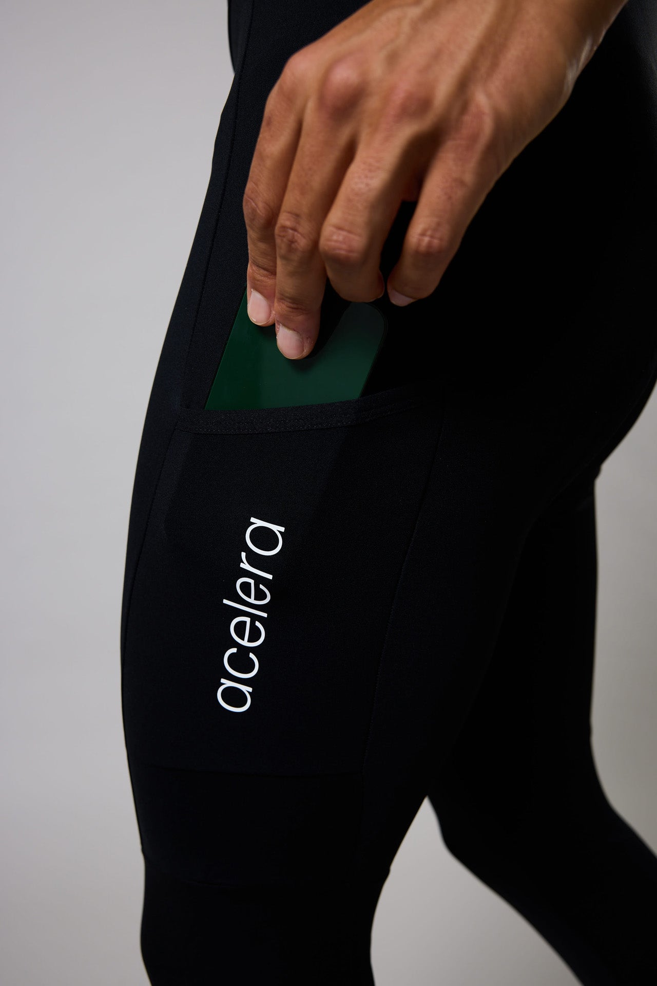 Heren Essential Fietsbroek Lang Wielerbroeken Acelera.cc