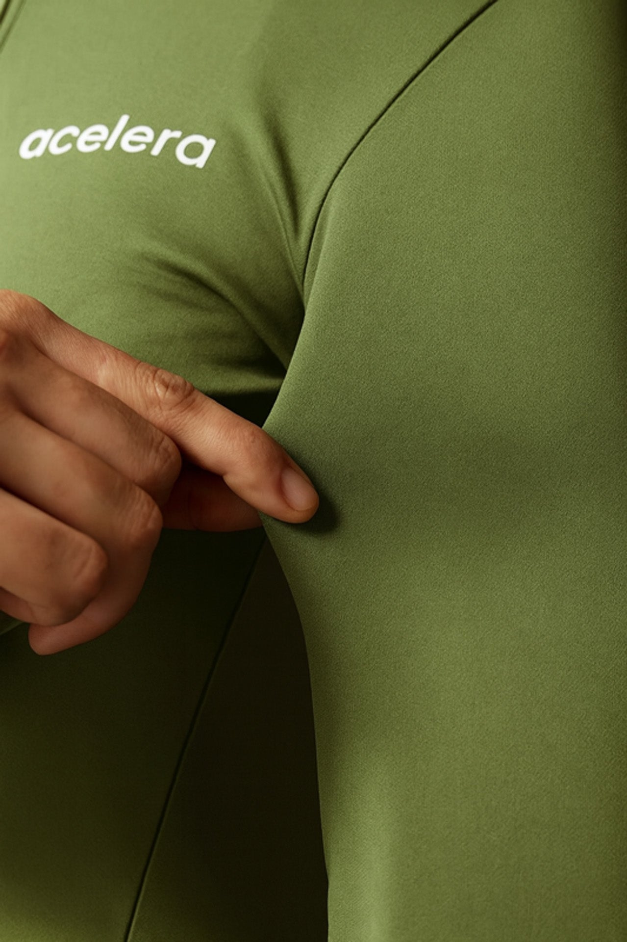 Damen Pro Fleece-Radtrikot Langarm