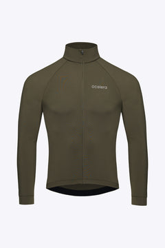 Essential cykeltröja för män, lång ärm, Thermo Fleece