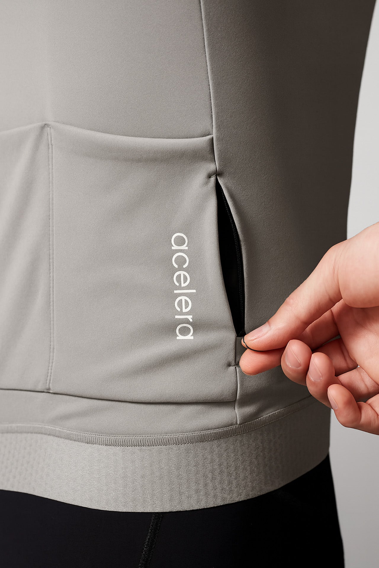 Heren Pro Fleeced Fietsshirt Lange Mouw