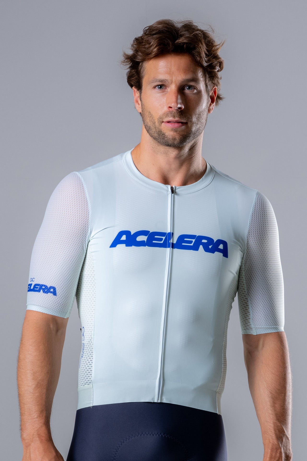 Maillot de vélo Pro pour hommes à manches courtes
