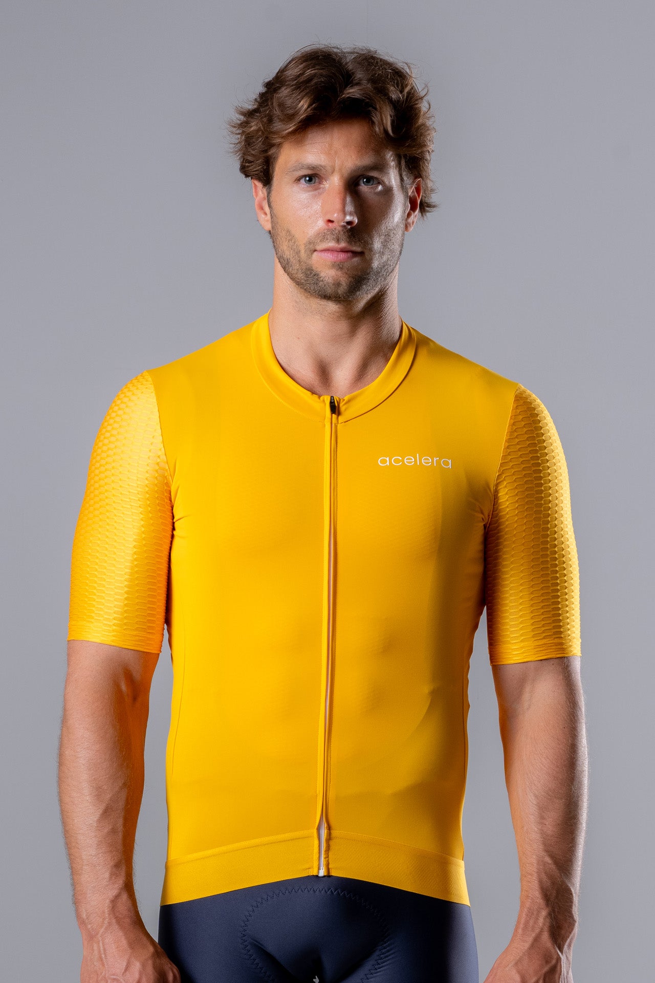 Heren Pro Fietsshirt Korte Mouw
