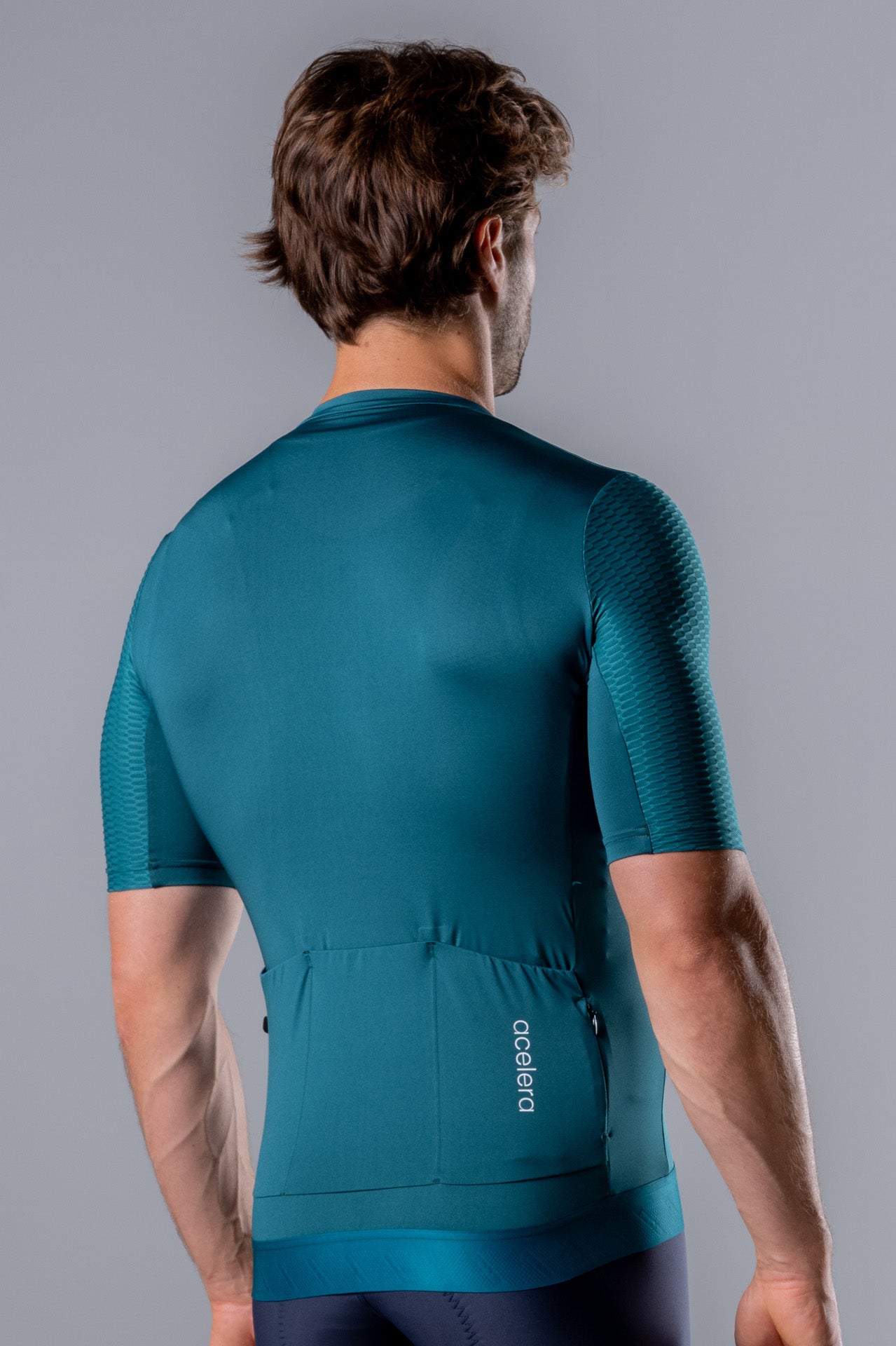 Heren Pro Fietsshirt Korte Mouw